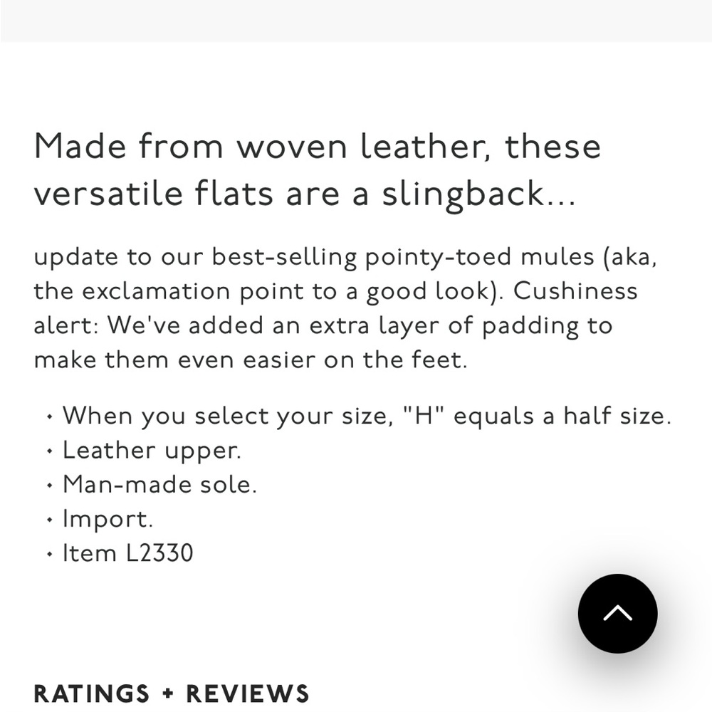 BNIB Madewell Remi Woven Slingback Flats - Picture 8 of 8